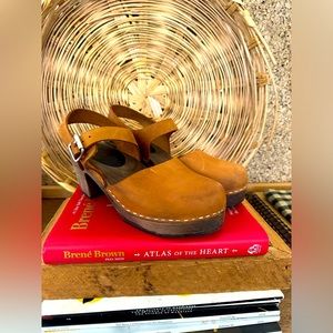 Lotta From Stockholm HighWood clogs /brown base